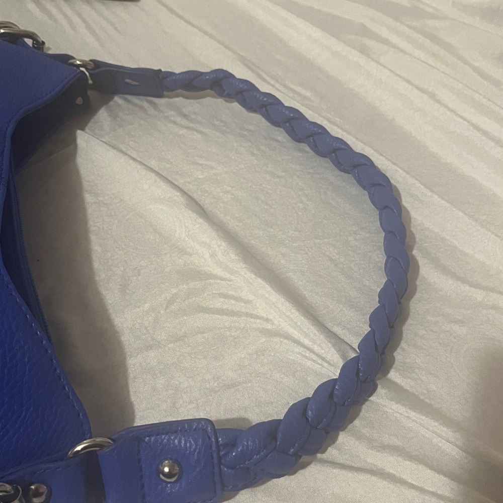 Apt 9 Blue Leather Hobo Bag - Picture 12 of 12